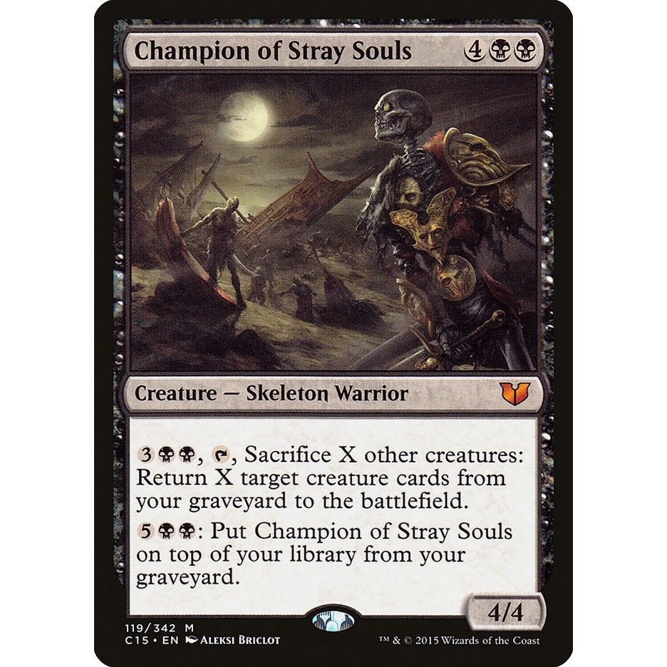 Image for Champion of Stray Souls (119) (C15) - Magic: The Gathering