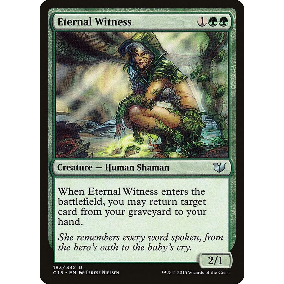 Image for Eternal Witness (183) (C15) - Magic: The Gathering