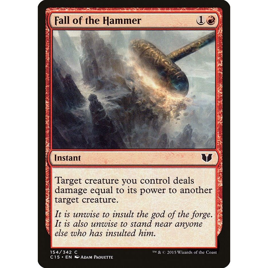 Image for Fall of the Hammer (154) (C15) - Magic: The Gathering