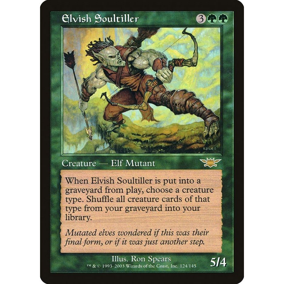 Image for Elvish Soultiller (124) (LGN) - Magic: The Gathering