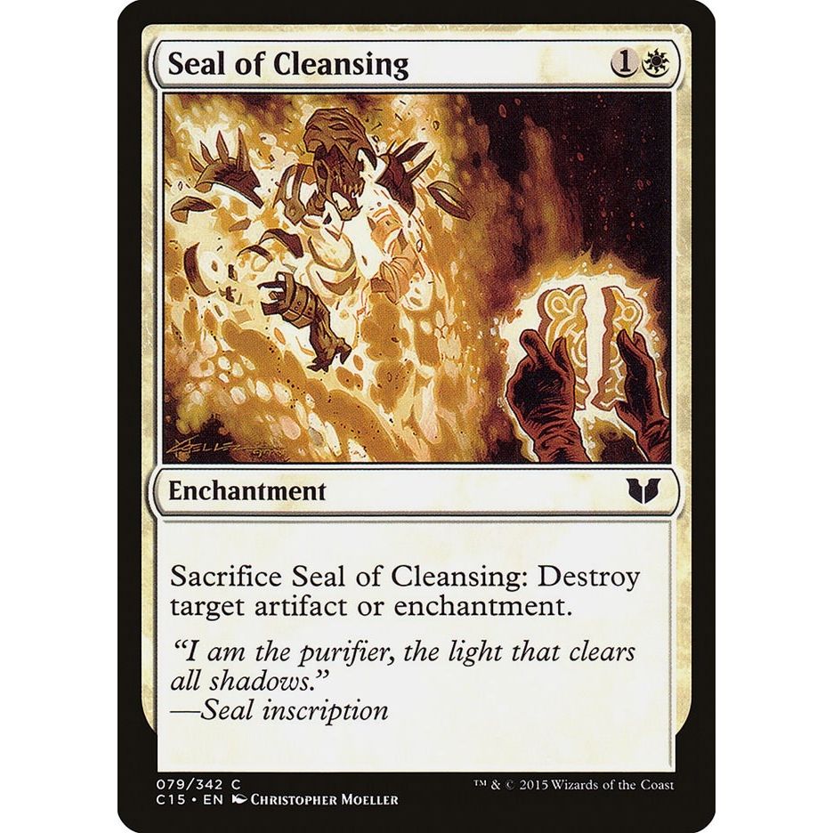 Image for Seal of Cleansing (79) (C15) - Magic: The Gathering