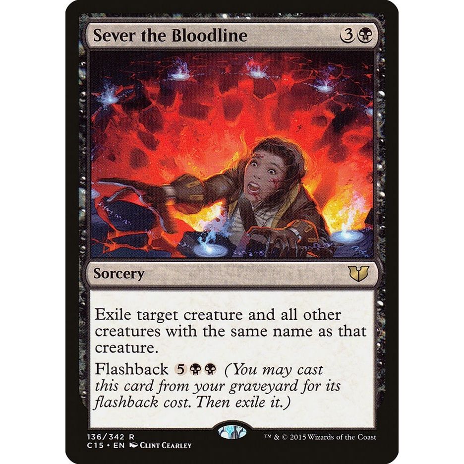 Image for Sever the Bloodline (136) (C15) - Magic: The Gathering
