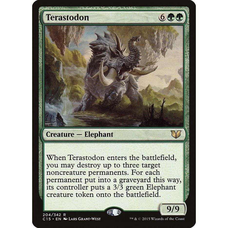 Image for Terastodon (204) (C15) - Magic: The Gathering