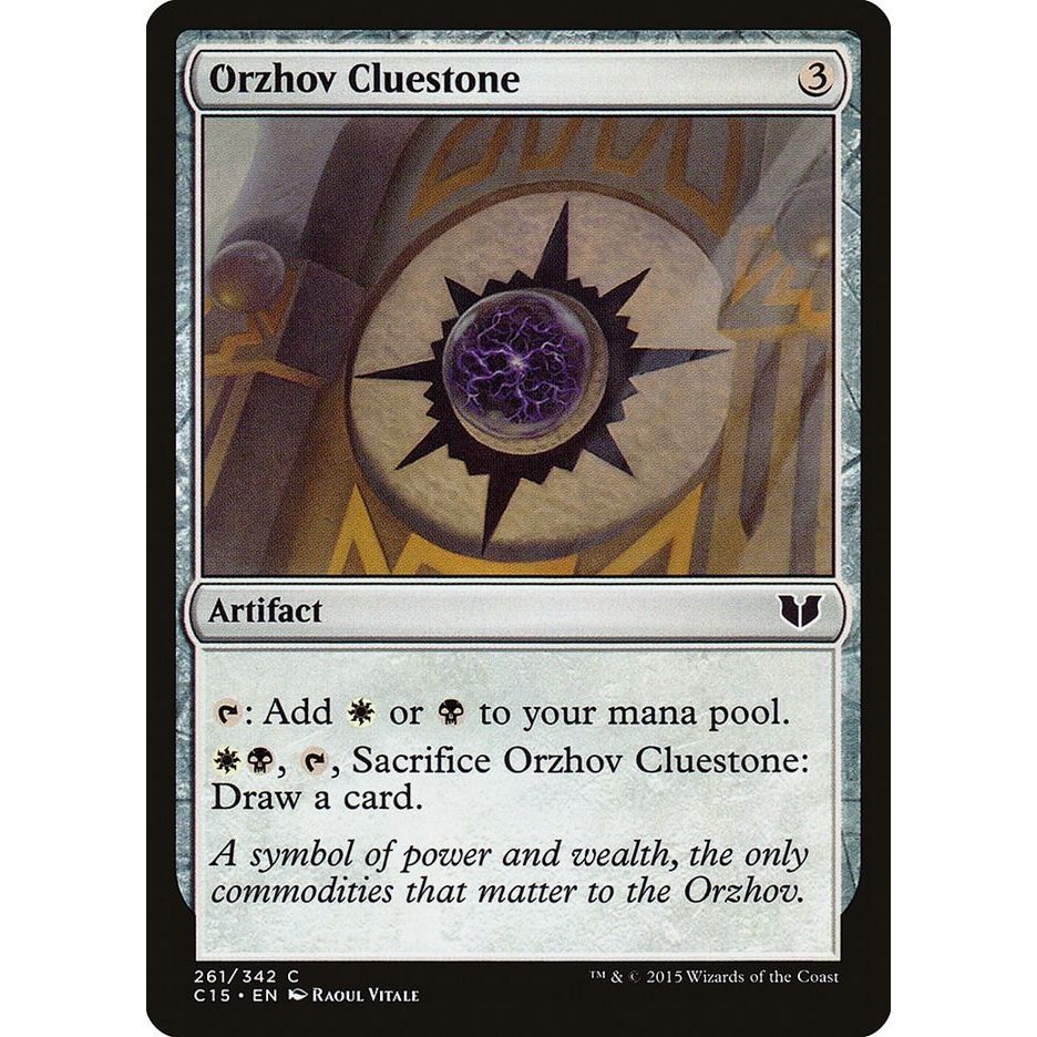 Image for Orzhov Cluestone (261) (C15) - Magic: The Gathering
