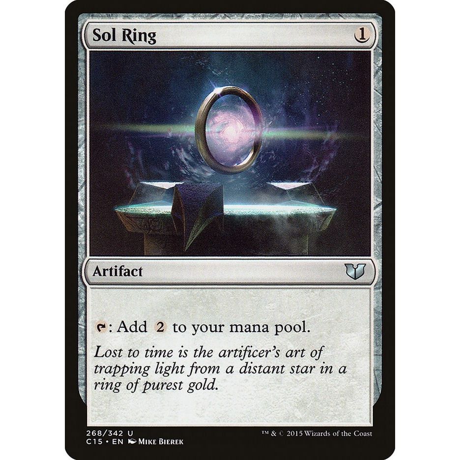 Image for Sol Ring (268) (C15) - Magic: The Gathering