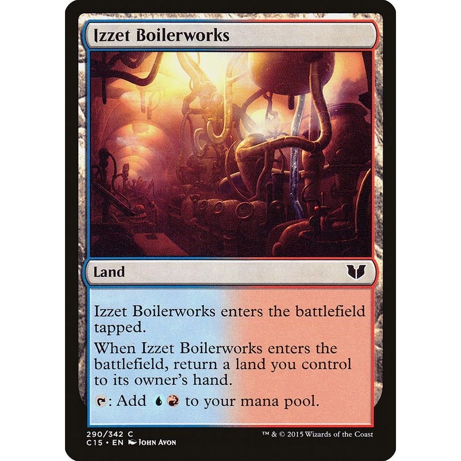 Image for Izzet Boilerworks (290) (C15) - Magic: The Gathering