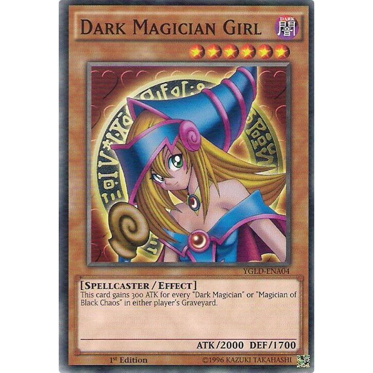 Image for Dark Magician Girl (A) (YGLD-ENA04) (YGLD) - YuGiOh