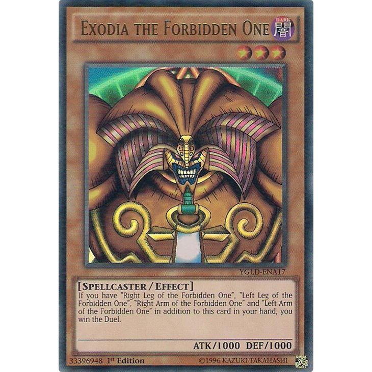 Image for Exodia the Forbidden One (YGLD-ENA17) (YGLD) - YuGiOh