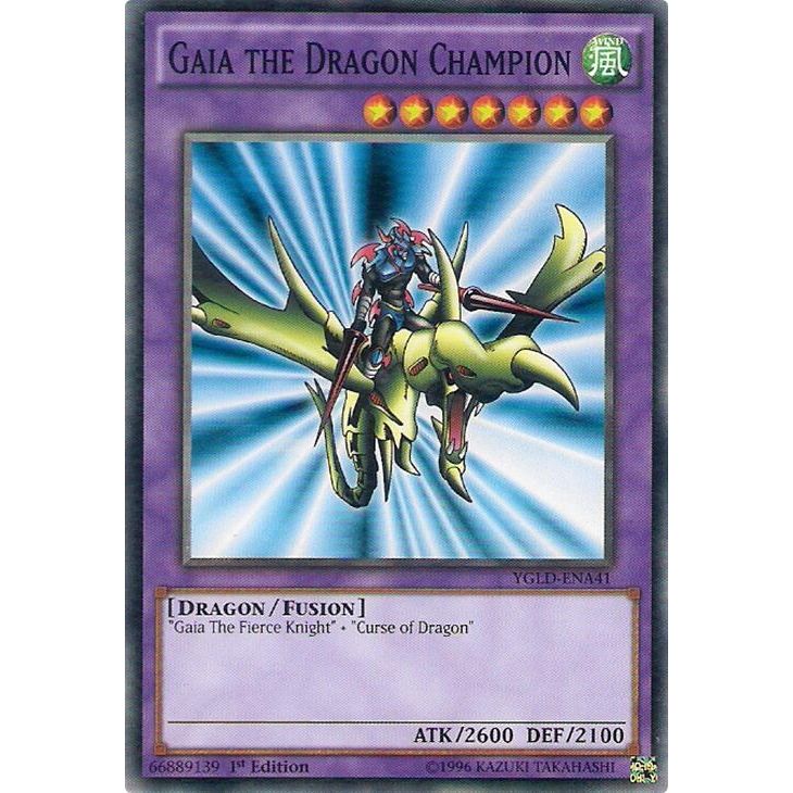 Image for Gaia the Dragon Champion (YGLD-ENA41) (YGLD) - YuGiOh