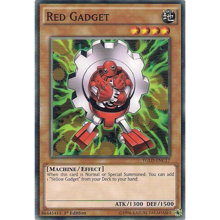 Image for Red Gadget (YGLD-ENC17) (YGLD) - YuGiOh