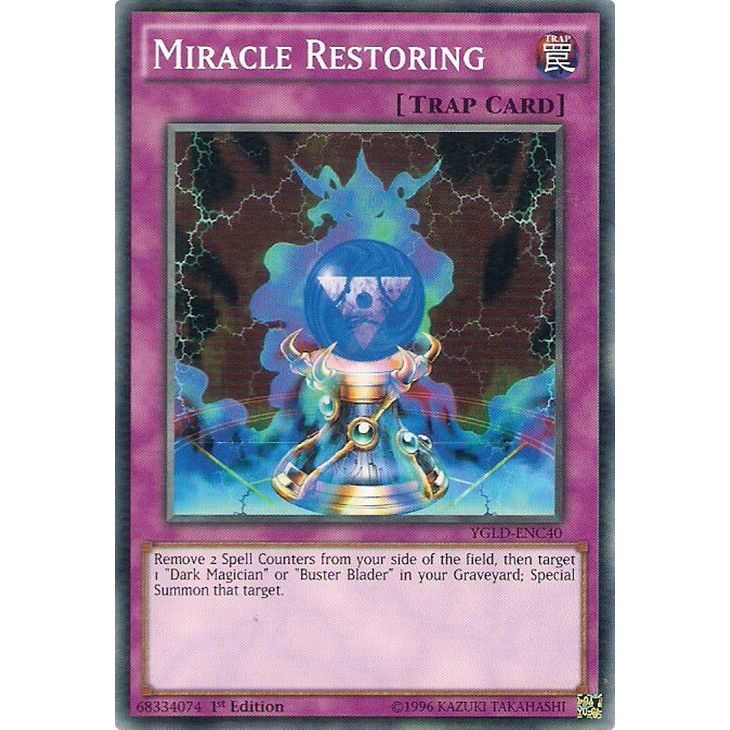 Image for Miracle Restoring (YGLD-ENC40) (YGLD) - YuGiOh