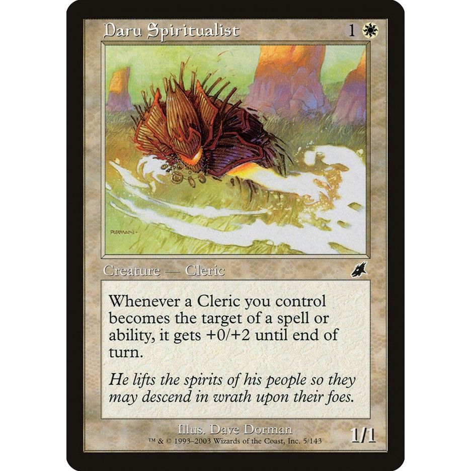 Image for Daru Spiritualist (5) (SCG) - Magic: The Gathering