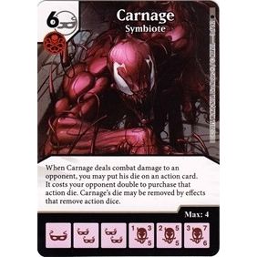 Image for Carnage - Symbiote (3) (TASM) - Dice Masters