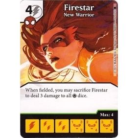Image for Firestar - New Warrior (86) (TASM) - Dice Masters