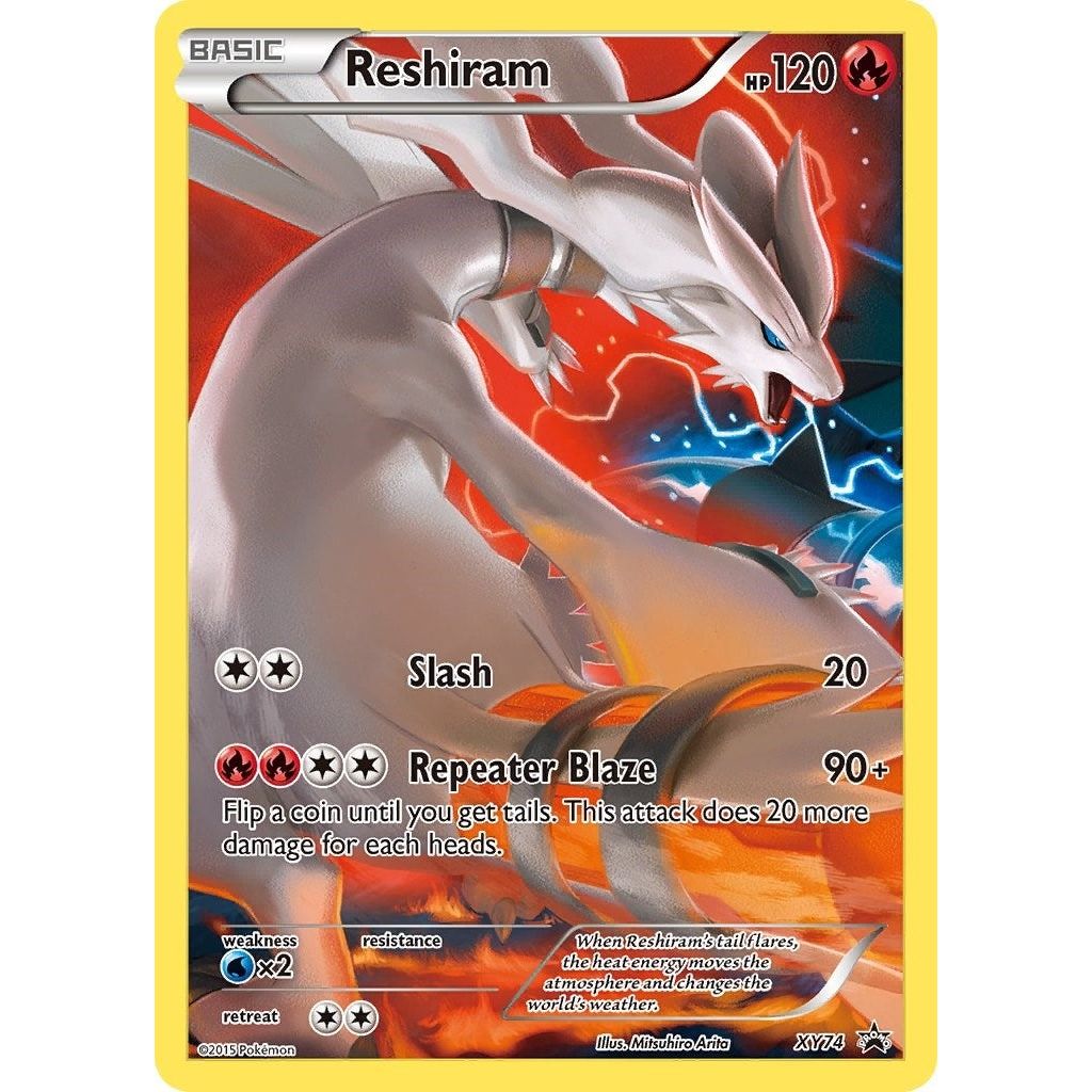 Image for Reshiram (Full Art Promo) (XY74) (PR) - Pokemon