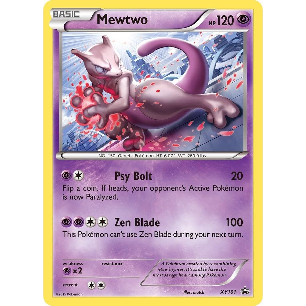 Image for Mewtwo - XY101 (XY101) (PR) - Pokemon