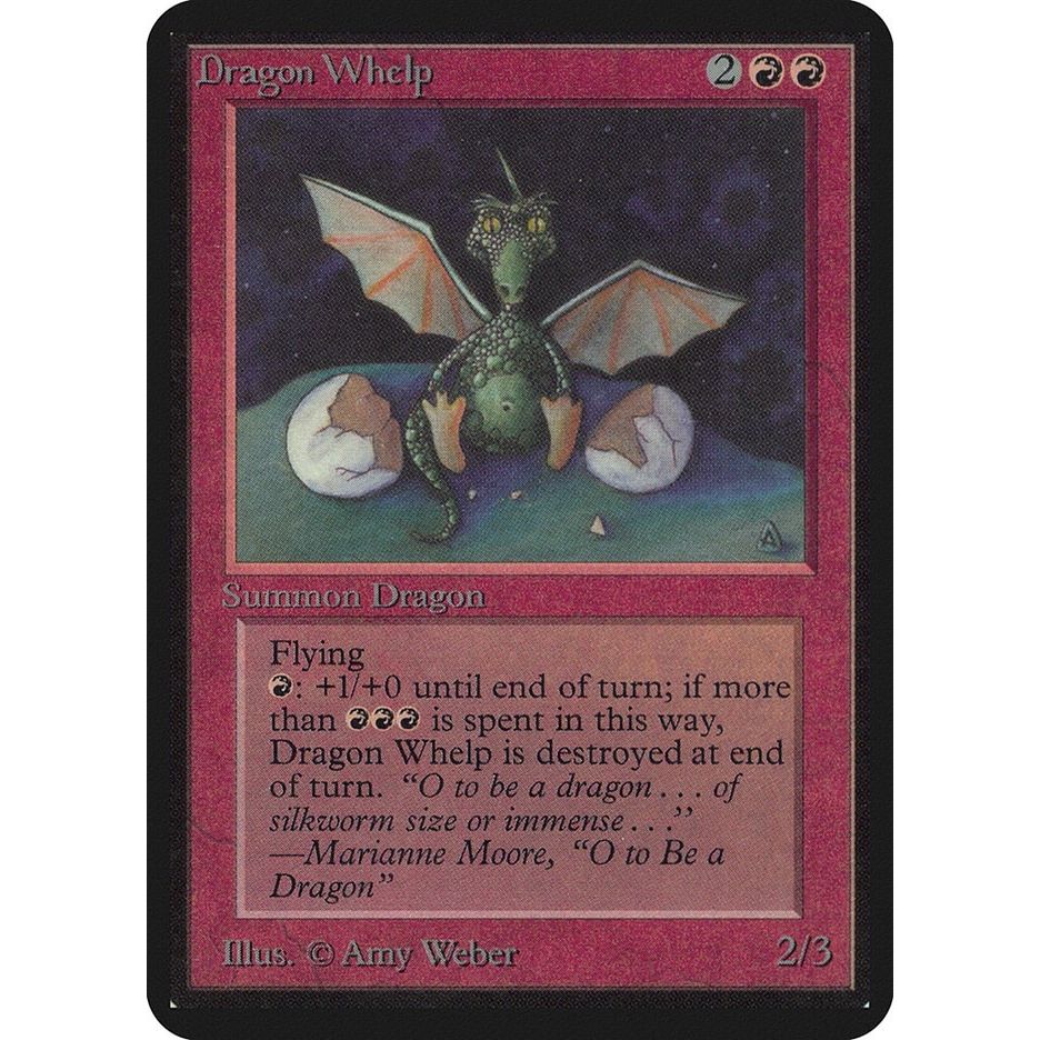 Image for Dragon Whelp (LEA) - Magic: The Gathering