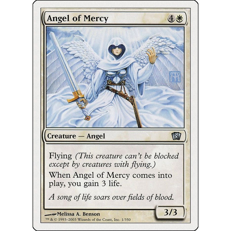 Image for Angel of Mercy (1) (8ED) - Magic: The Gathering