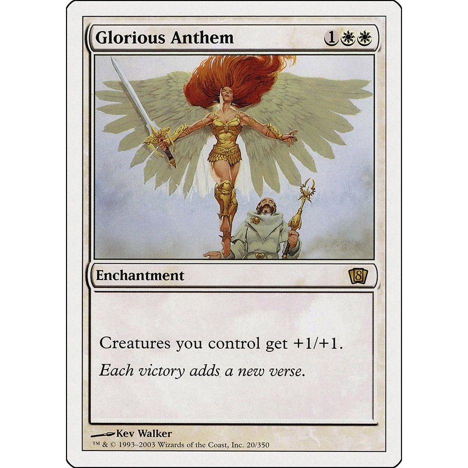 Image for Glorious Anthem (20) (8ED) - Magic: The Gathering