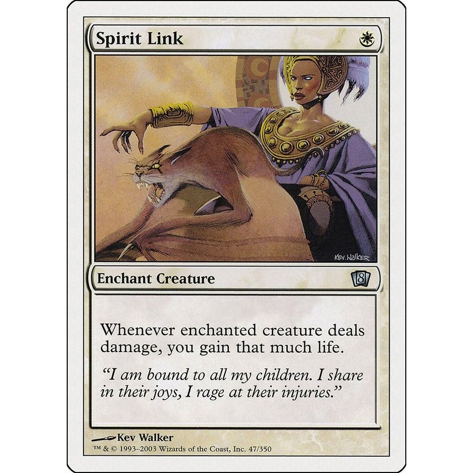 Image for Spirit Link (47) (8ED) - Magic: The Gathering