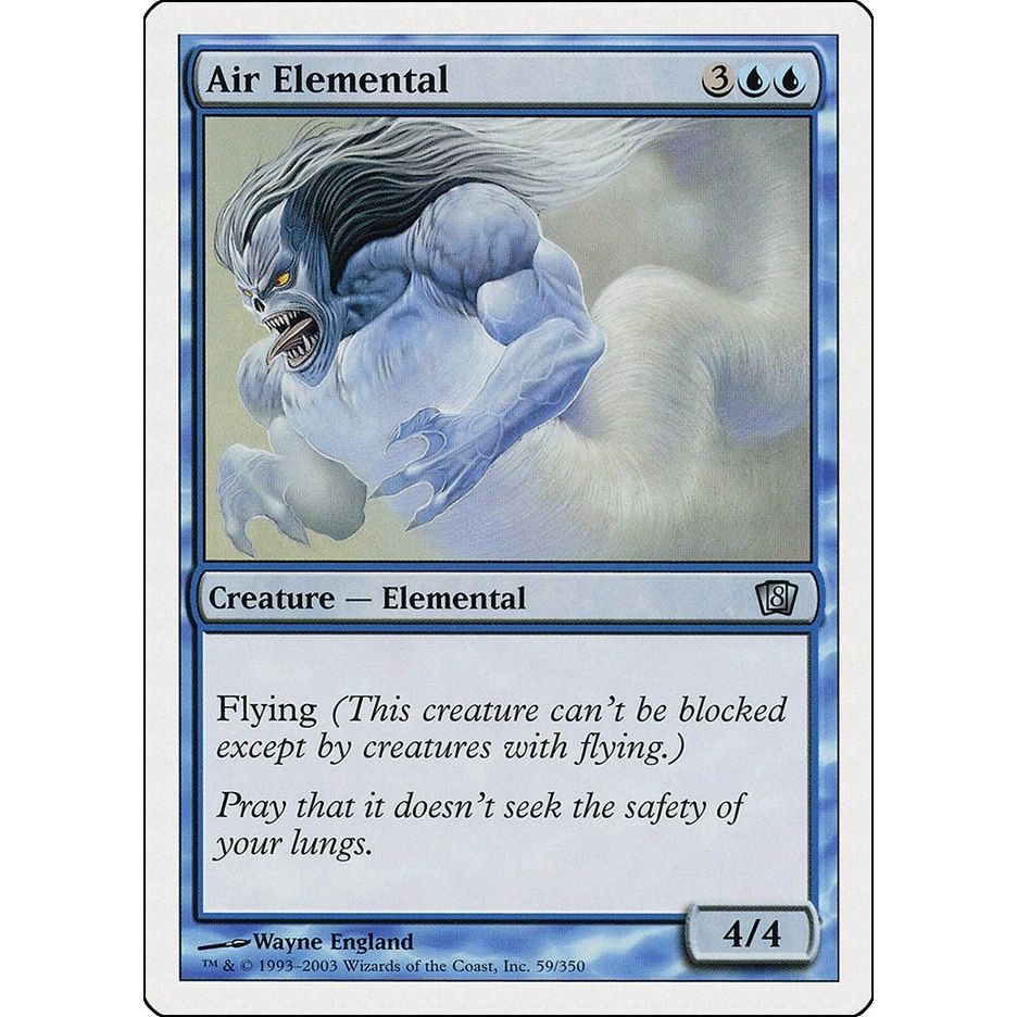 Image for Air Elemental (59) (8ED) - Magic: The Gathering