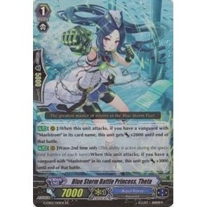 Image for Blue Storm Battle Princess, Theta (G-CB02/010EN) (G-CB02) - Cardfight Vanguard