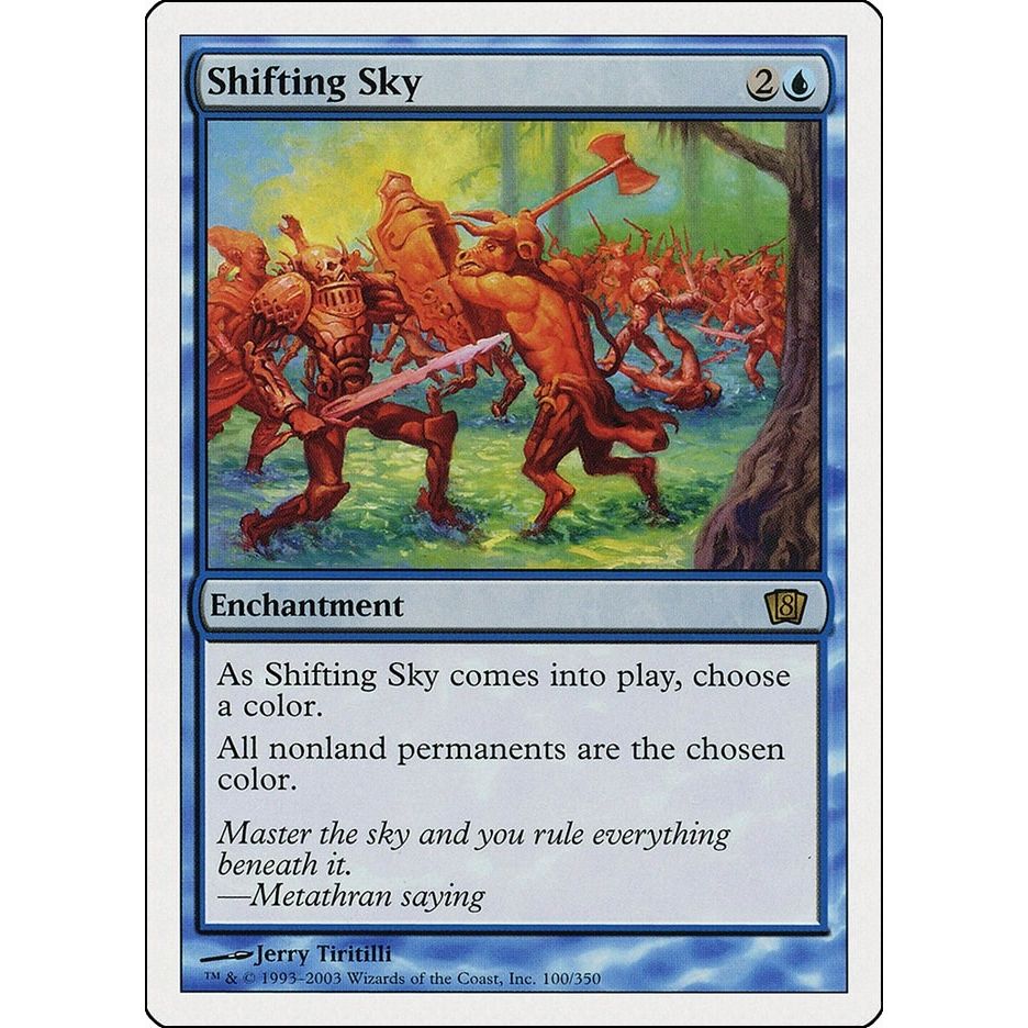 Image for Shifting Sky (100) (8ED) - Magic: The Gathering