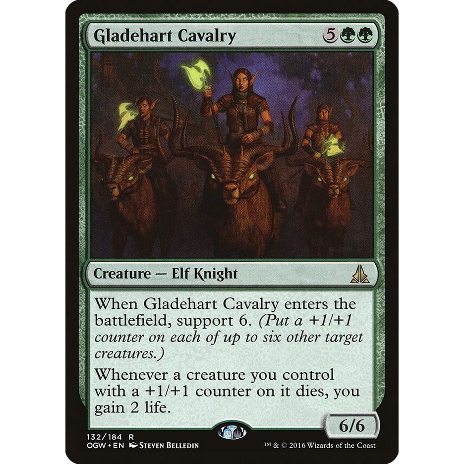 Image for Gladehart Cavalry (132) (OGW) - Magic: The Gathering