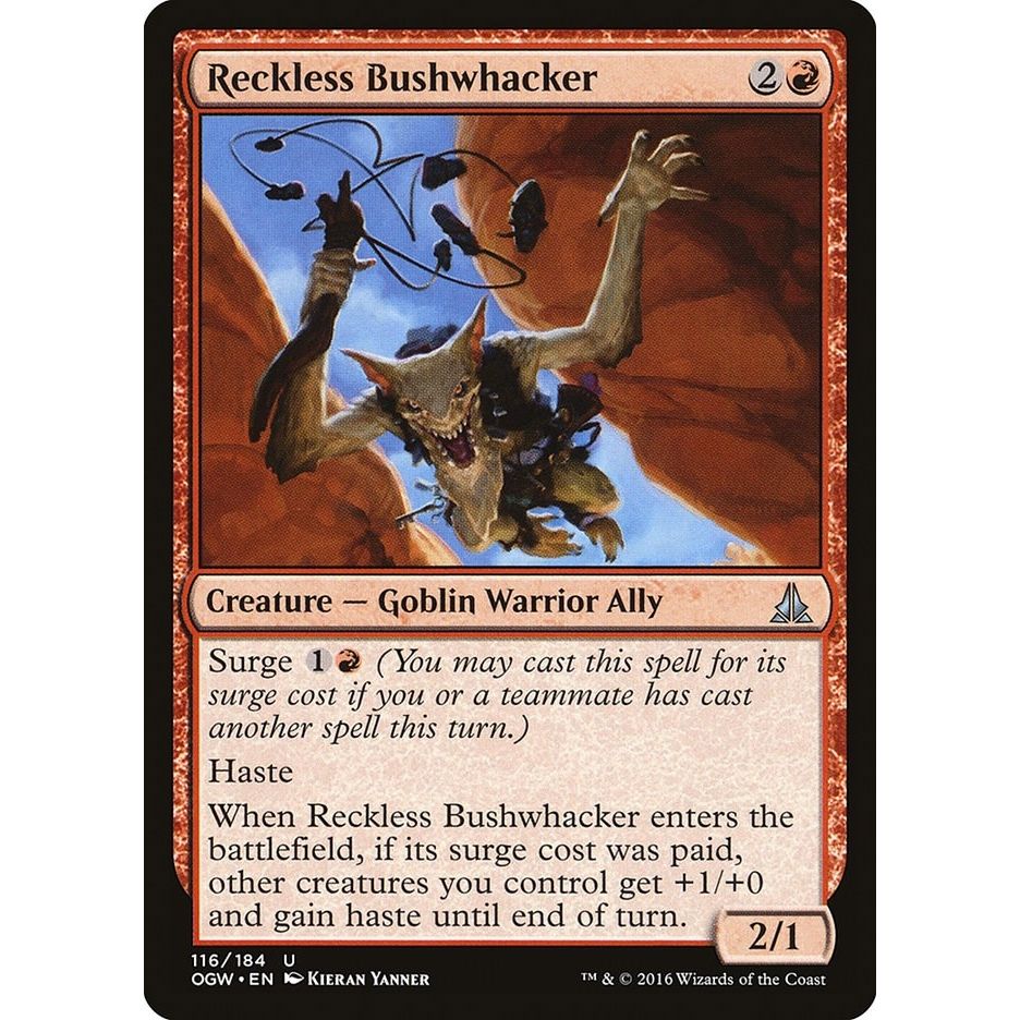 Image for Reckless Bushwhacker (116) (OGW) - Magic: The Gathering