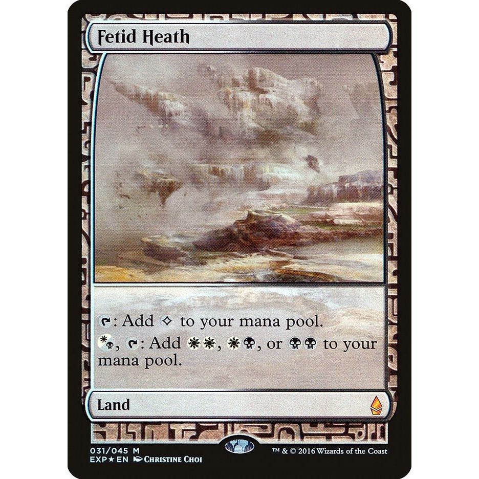 Image for Fetid Heath (31) (EXP) - Magic: The Gathering