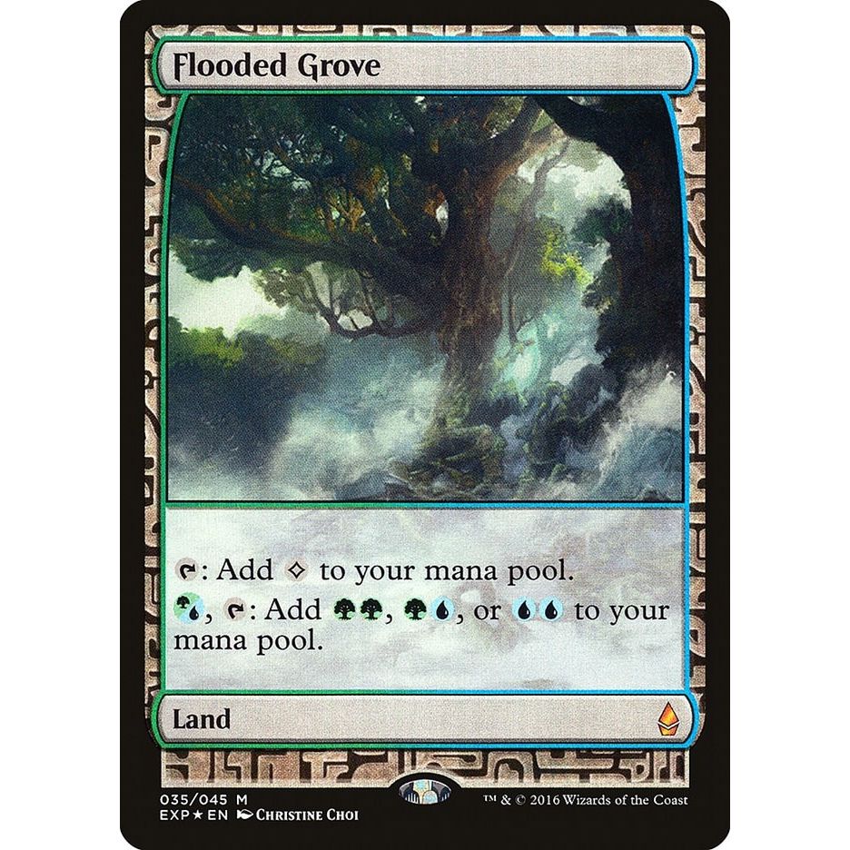 Image for Flooded Grove (35) (EXP) - Magic: The Gathering