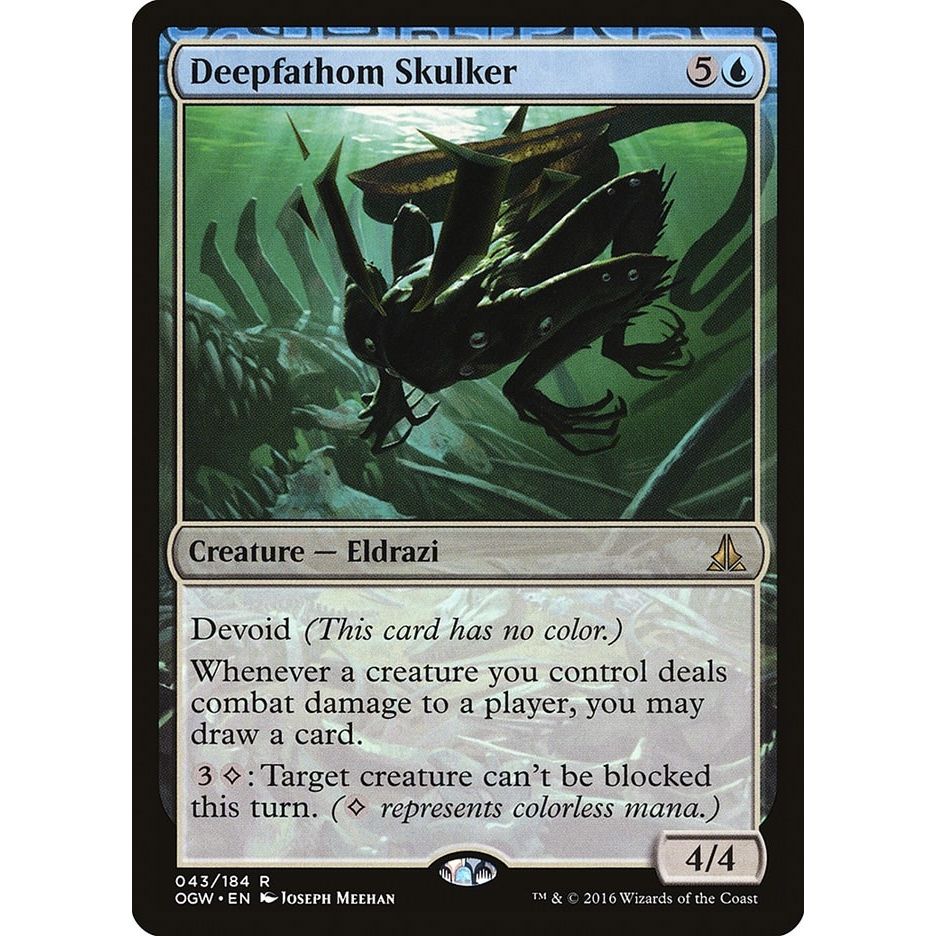 Image for Deepfathom Skulker (43) (OGW) - Magic: The Gathering