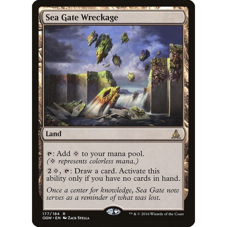Image for Sea Gate Wreckage (177) (OGW) - Magic: The Gathering
