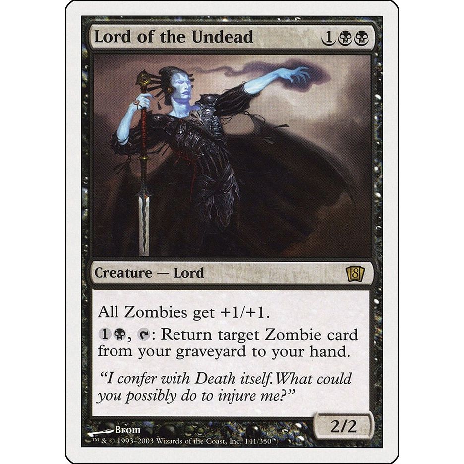 Image for Lord of the Undead (141) (8ED) - Magic: The Gathering