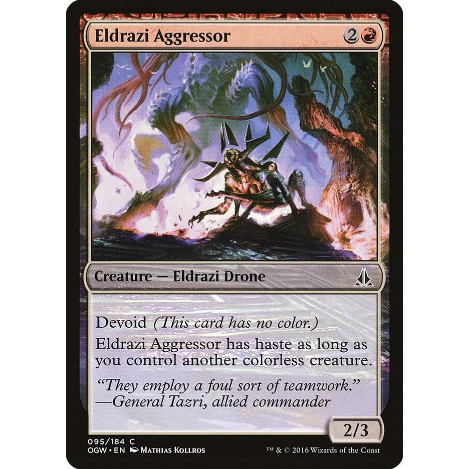 Image for Eldrazi Aggressor (95) (OGW) - Magic: The Gathering