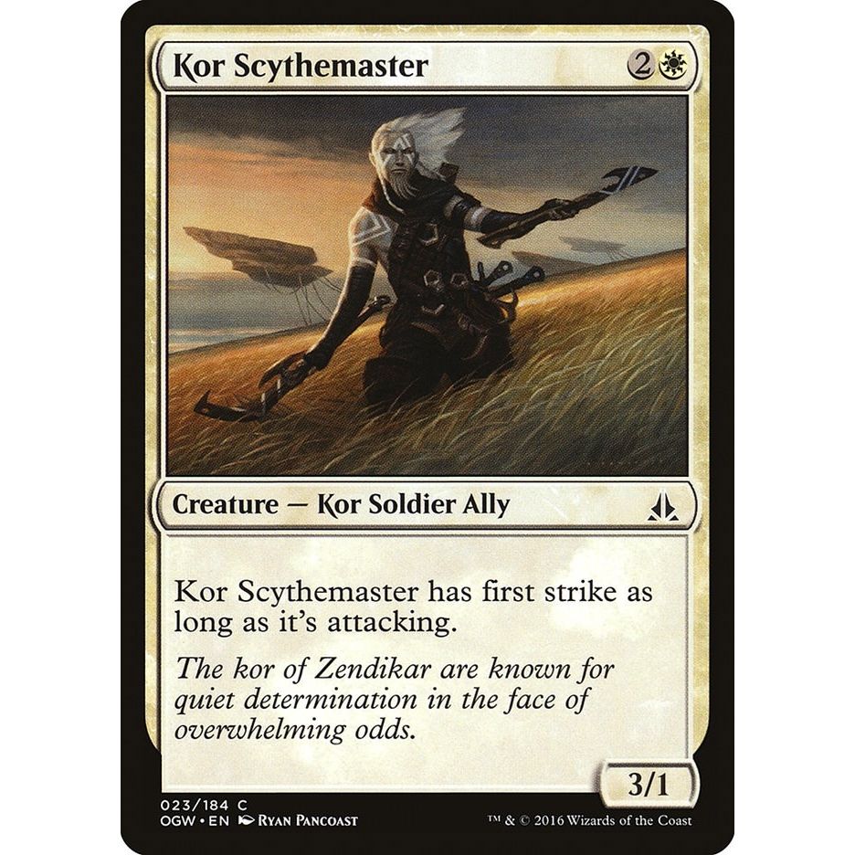 Image for Kor Scythemaster (23) (OGW) - Magic: The Gathering