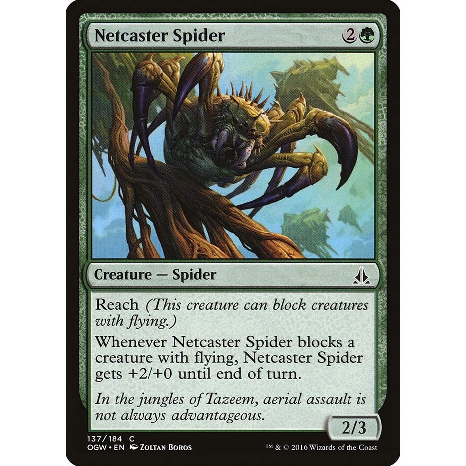 Image for Netcaster Spider (137) (OGW) - Magic: The Gathering