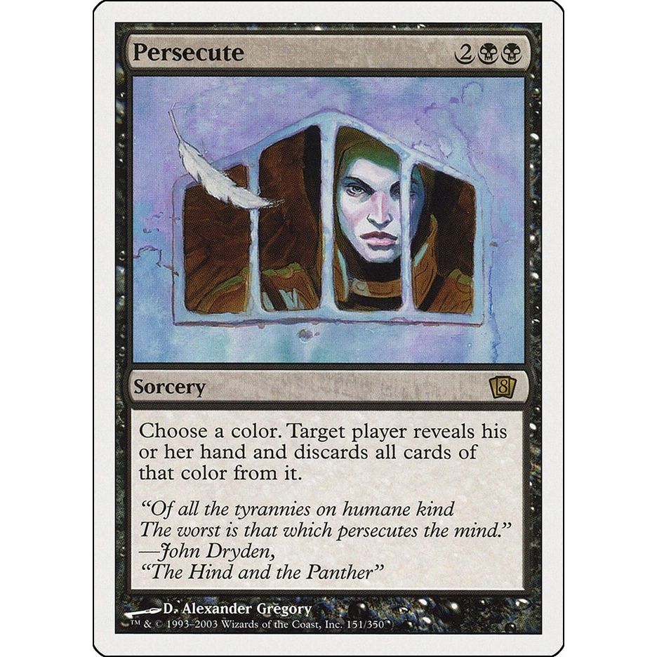 Image for Persecute (151) (8ED) - Magic: The Gathering
