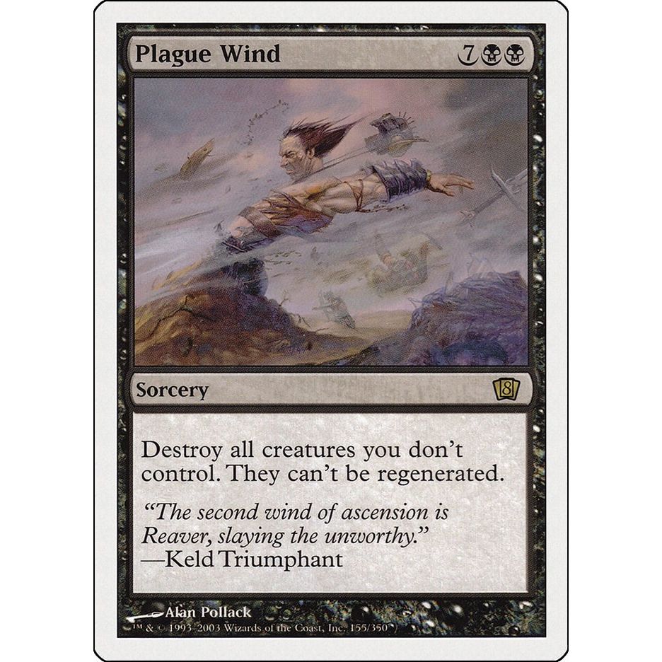 Image for Plague Wind (155) (8ED) - Magic: The Gathering