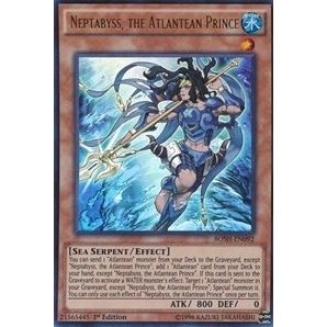 Image for Neptabyss, the Atlantean Prince (BOSH-EN092) (BOSH) - YuGiOh