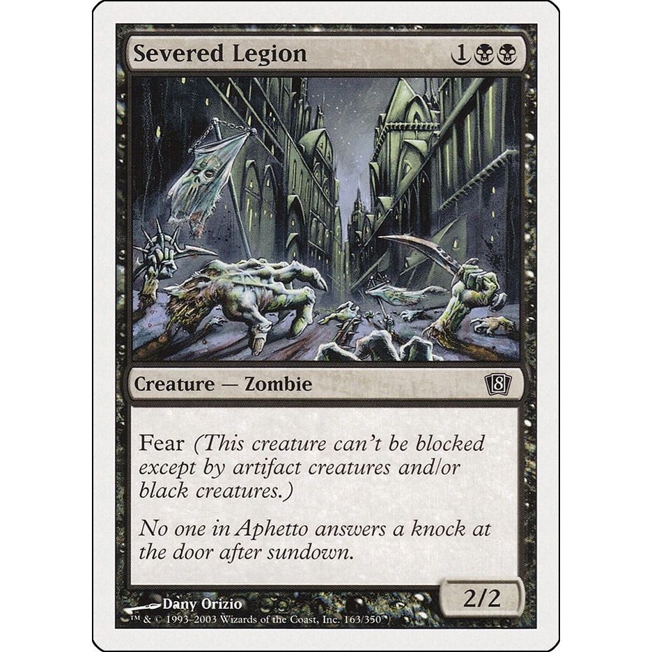 Image for Severed Legion (163) (8ED) - Magic: The Gathering