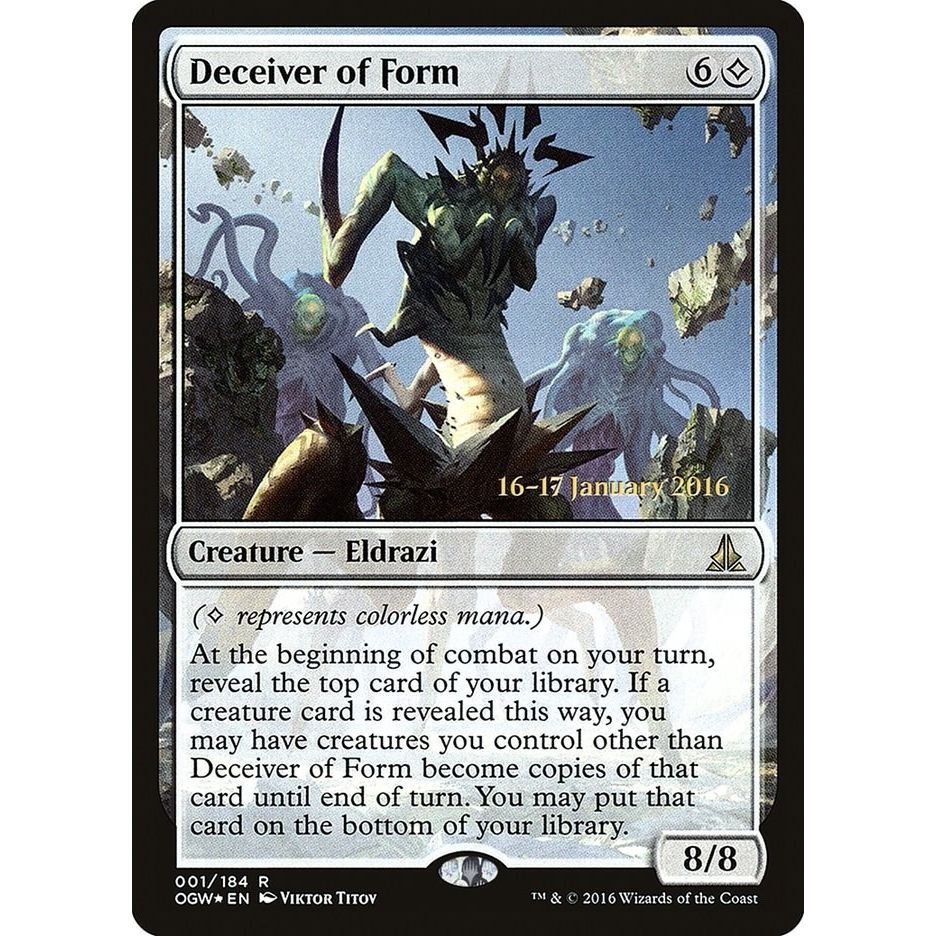 Image for Deceiver of Form (1) (PRE) - Magic: The Gathering