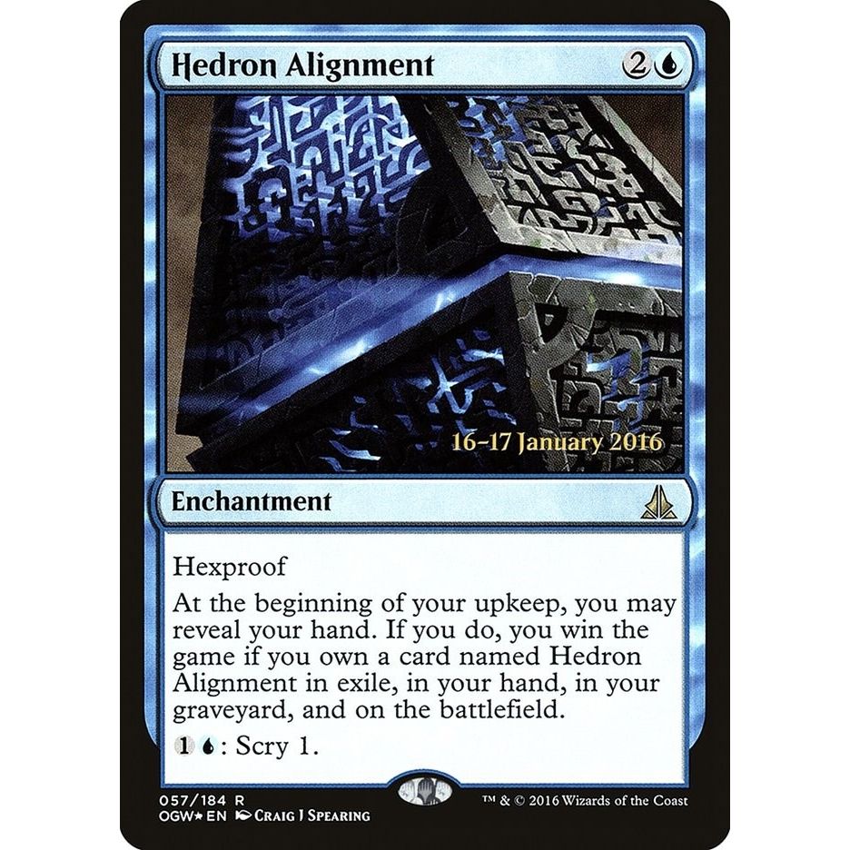 Image for Hedron Alignment (57) (PRE) - Magic: The Gathering