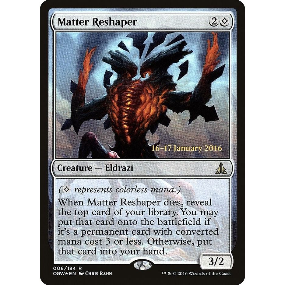 Image for Matter Reshaper (6) (PRE) - Magic: The Gathering