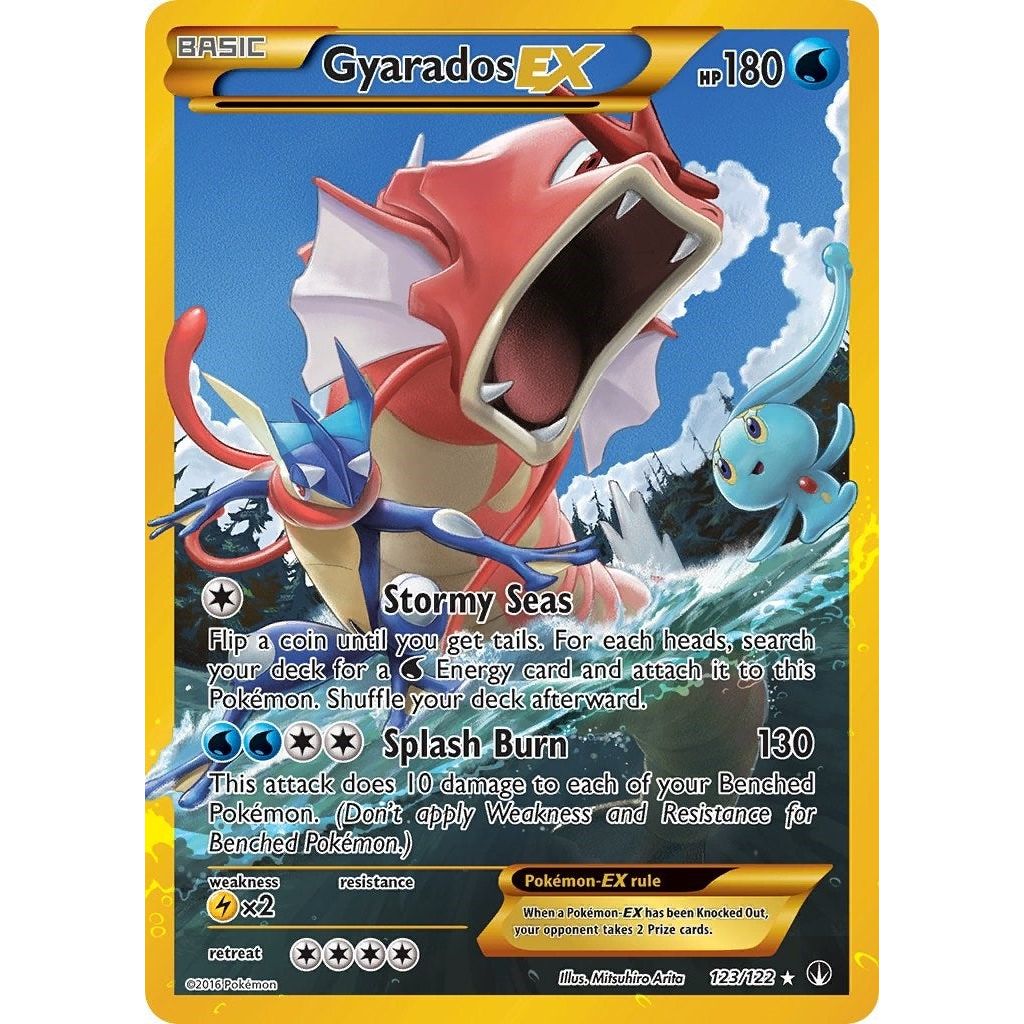 Image for Gyarados EX (Secret) (123/122) (BKP) - Pokemon