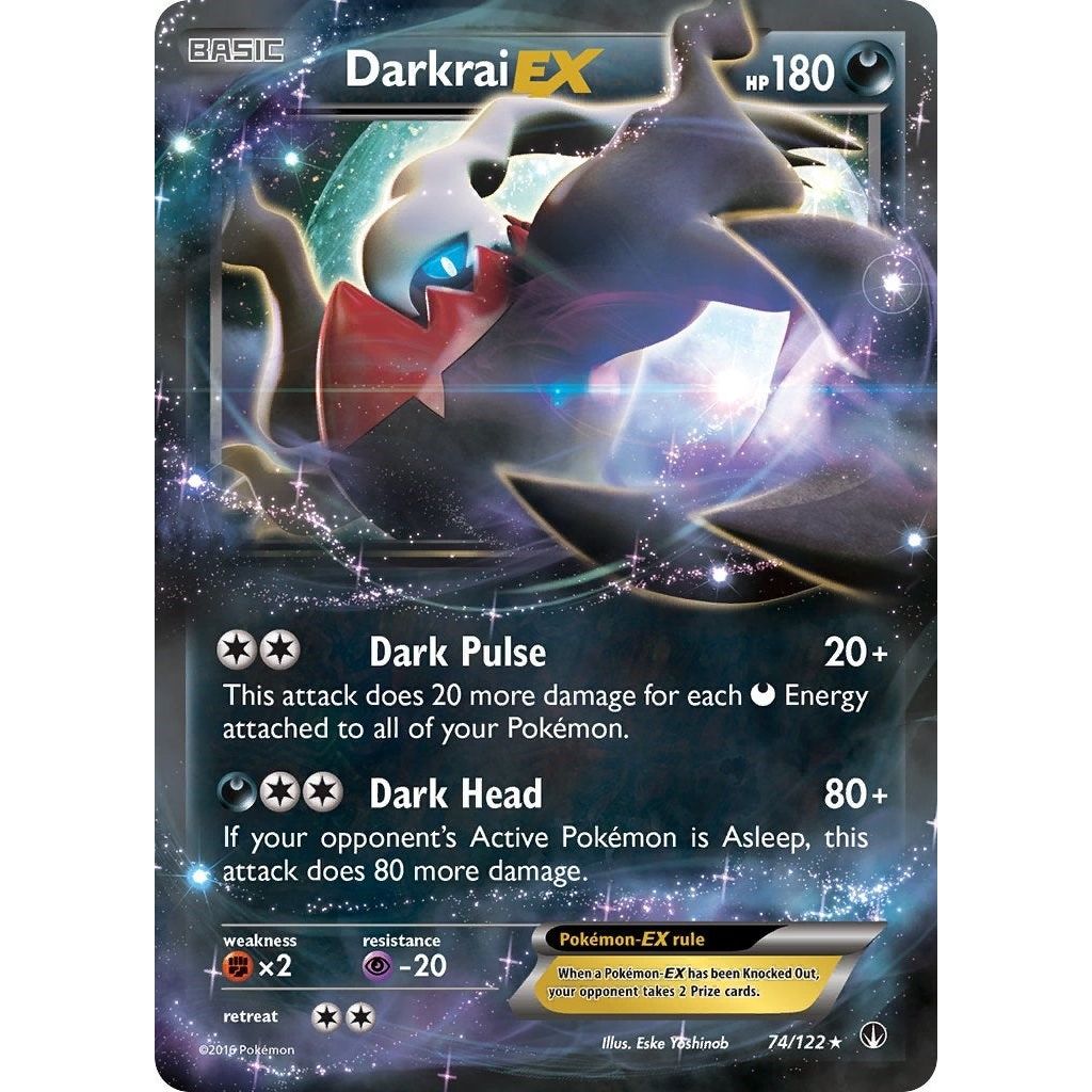 Image for Darkrai EX (74/122) (BKP) - Pokemon