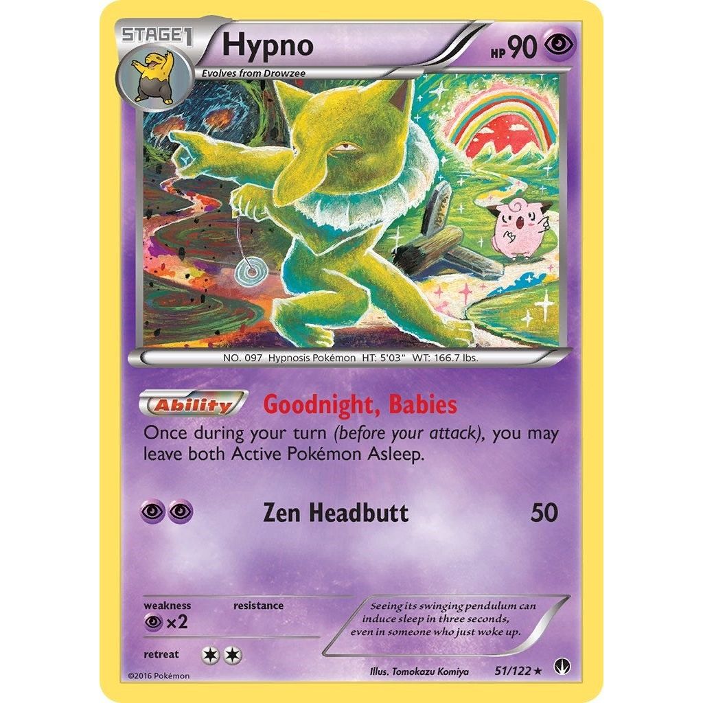 Image for Hypno (51/122) (BKP) - Pokemon
