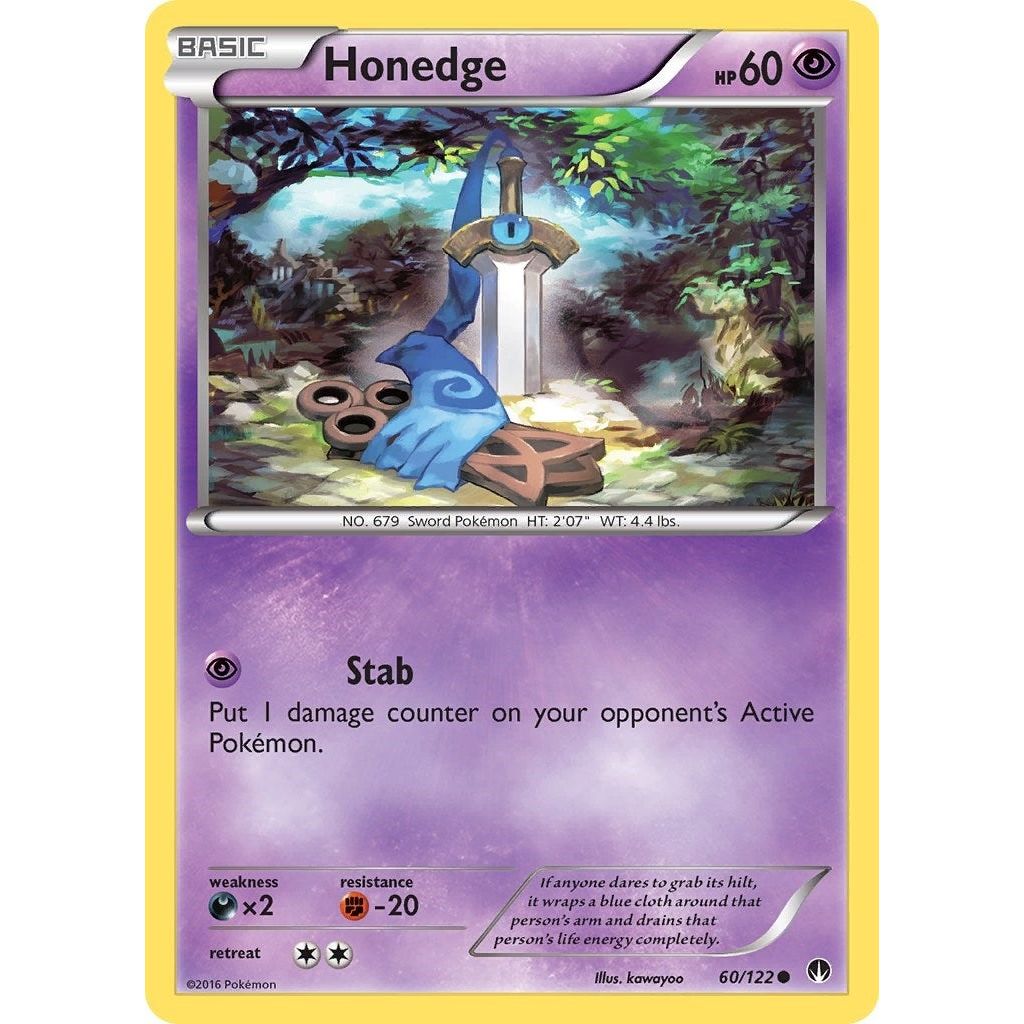 Image for Honedge (60/122) (BKP) - Pokemon