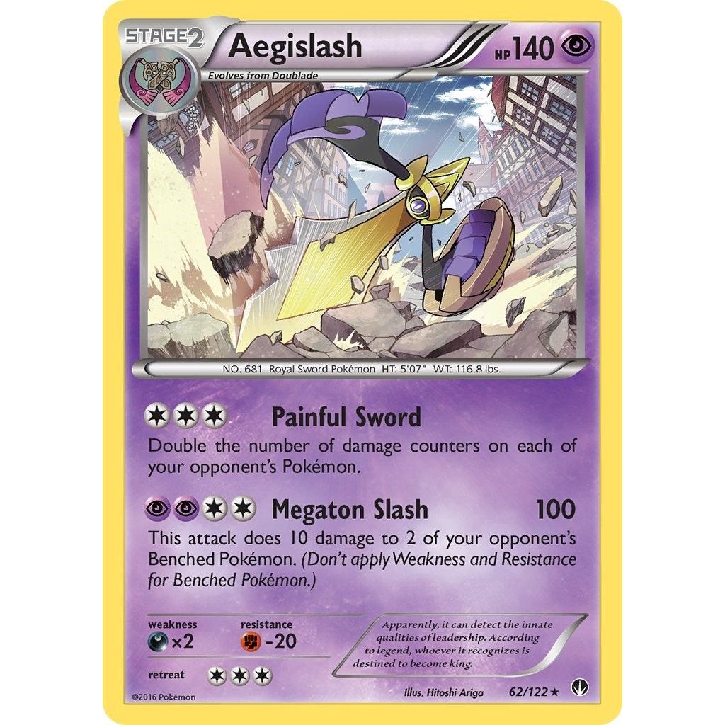 Image for Aegislash (62/122) (BKP) - Pokemon