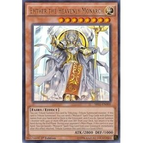 Image for Ehther the Heavenly Monarch (SR01-EN000) (SR01) - YuGiOh